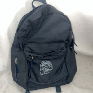 Panama Jack Canvas Backpack with Straps and Lightweight Blue 3 Pockets School